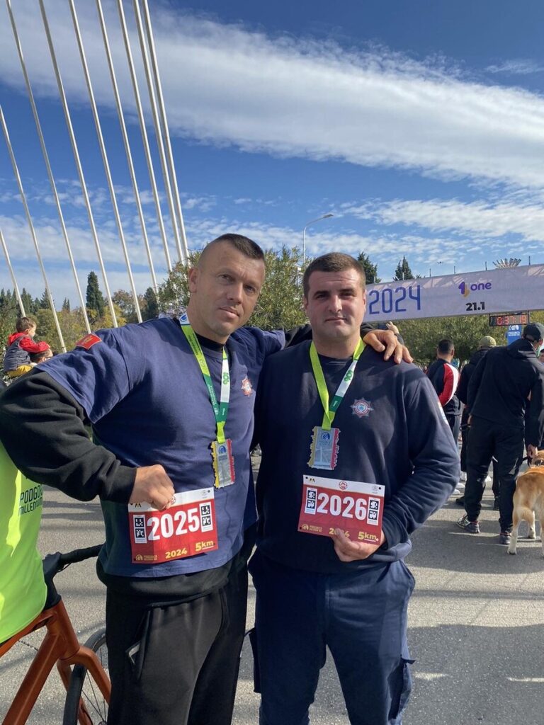 Vatrogasci na Millennium Run 2024